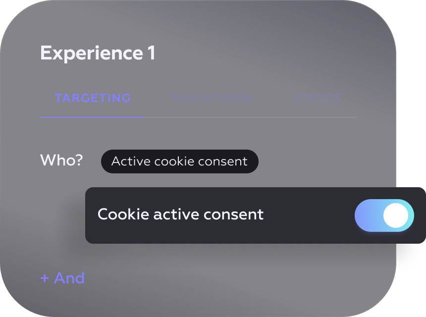 Make sure cookies are not collected without the user’s consent
